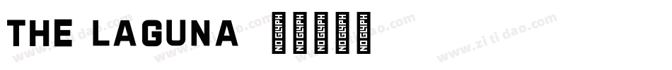 The Laguna字体转换
